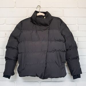 Dudley Stephens Astrid Puffer Coat Black Lustre Puff XS